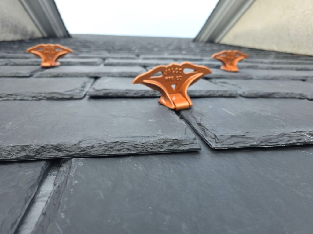 DaVinci Slate Shingles with snow guards