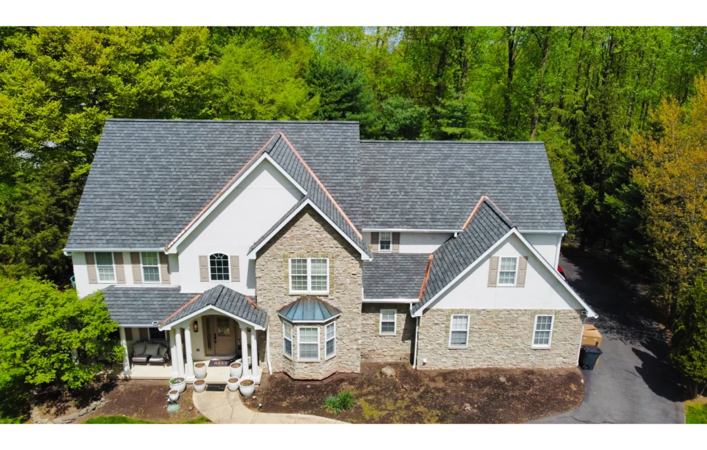 GAF Camelot Shingles - Antique Slate